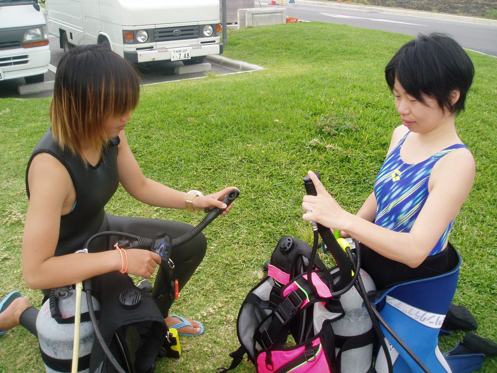 ダイビング器材の使い方