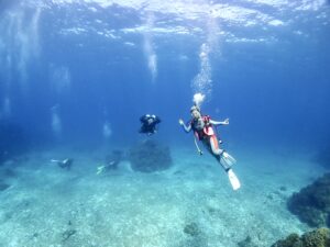 水中でのマナー